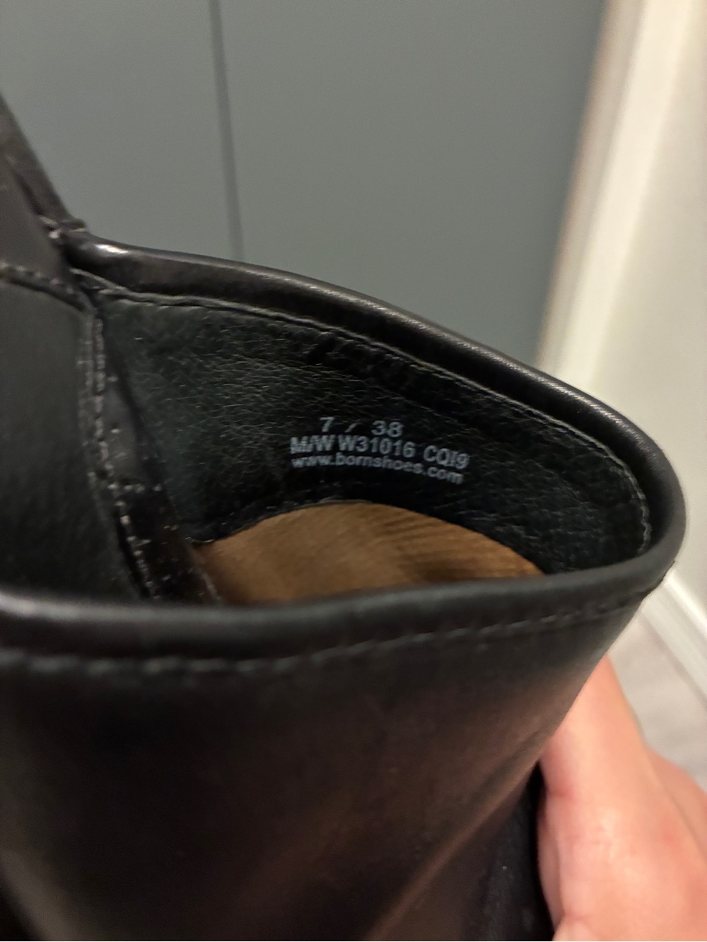 Born Black Leather Mule Clogs - Women - Picture 4 of 4